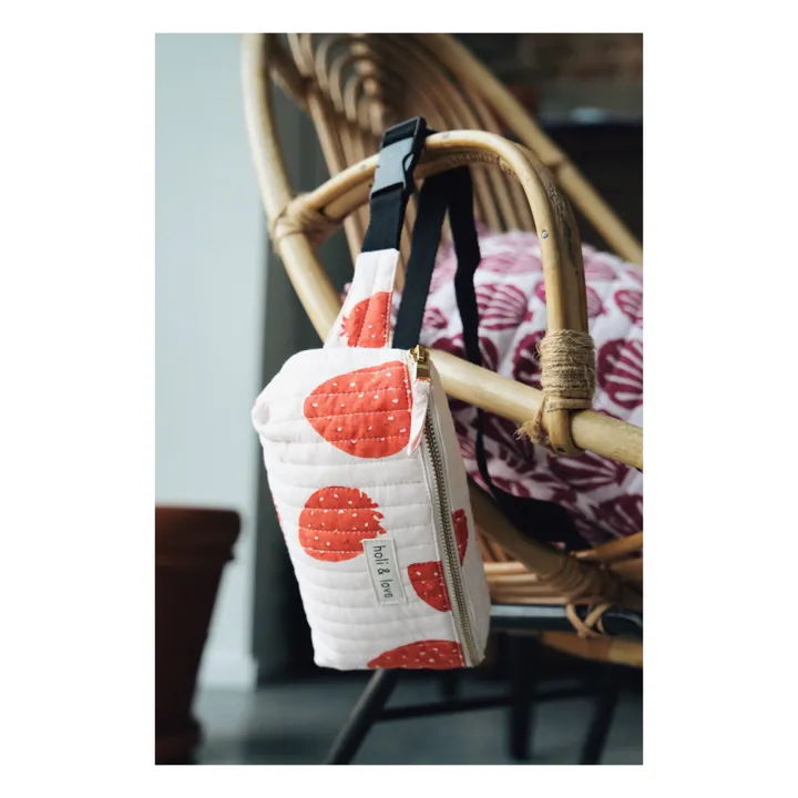 Organic Cotton Bum Bag | Red- Product image n°4
