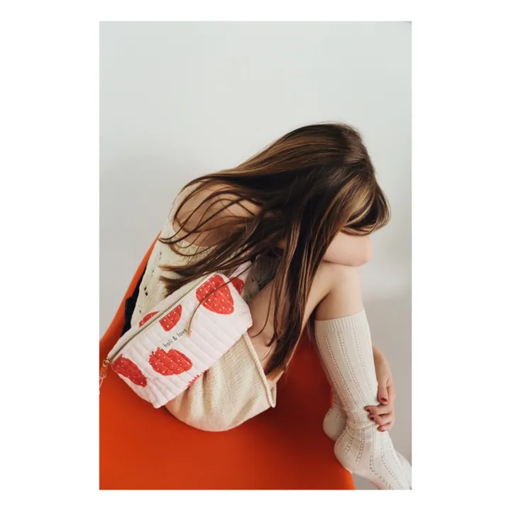 Organic Cotton Bum Bag | Red- Product image n°7