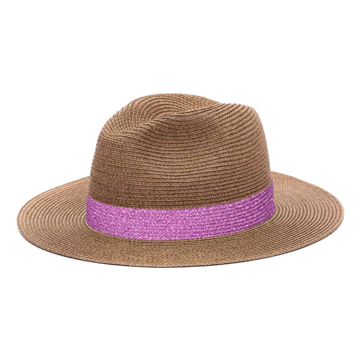 Chapeau Portofino Lurex | Rose- Image produit n°3