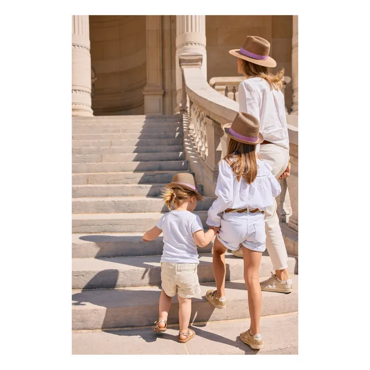 Chapeau Portofino Lurex | Rose- Image produit n°4