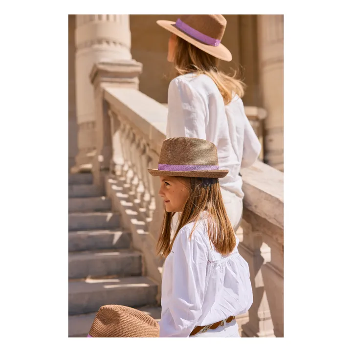 Chapeau Portofino Lurex | Rose- Image produit n°5