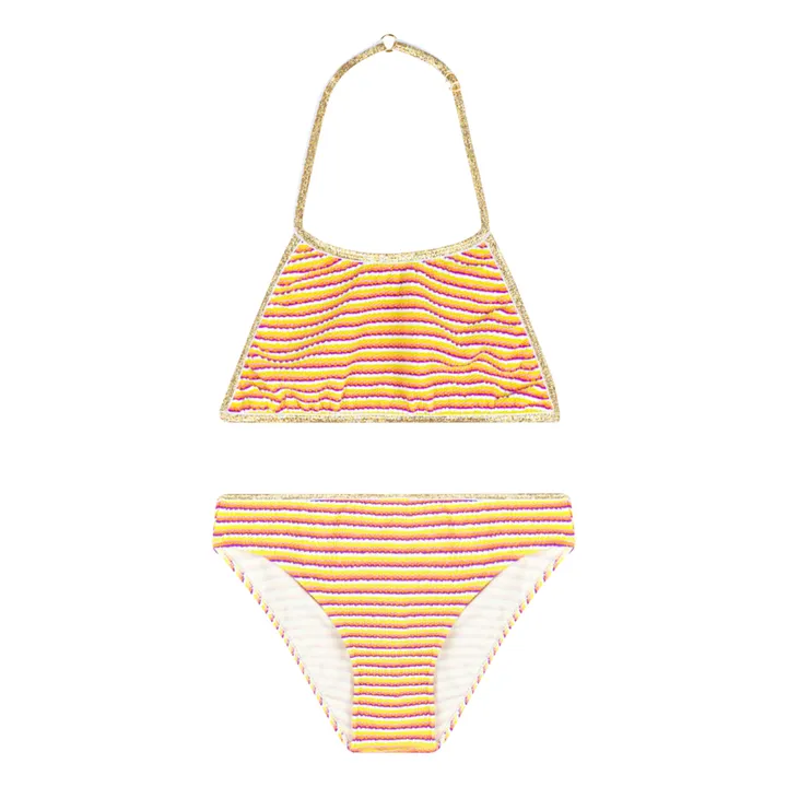 Bikini Loulou Summer Stripes | Gelb- Produktbild Nr. 0