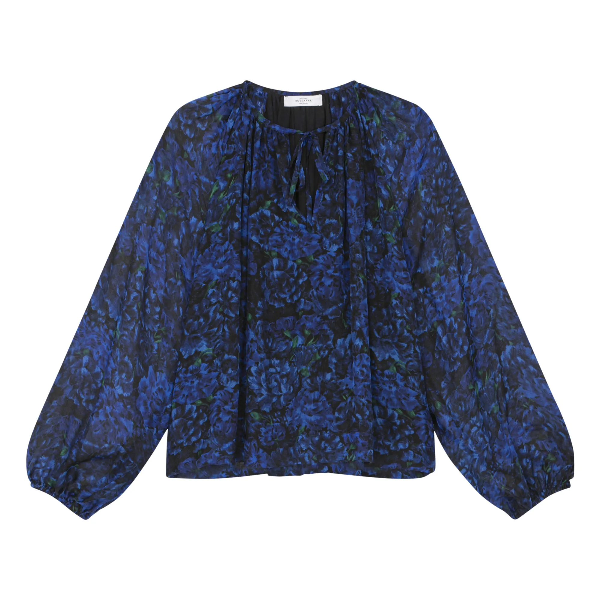 Roseanna Midnight Blue Twins Muse Silk Blouse