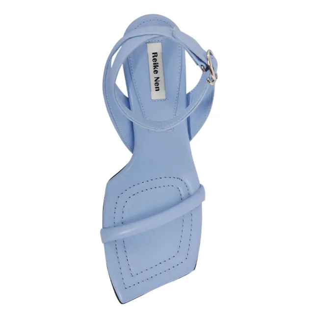 Mules Padded | Bleu ciel