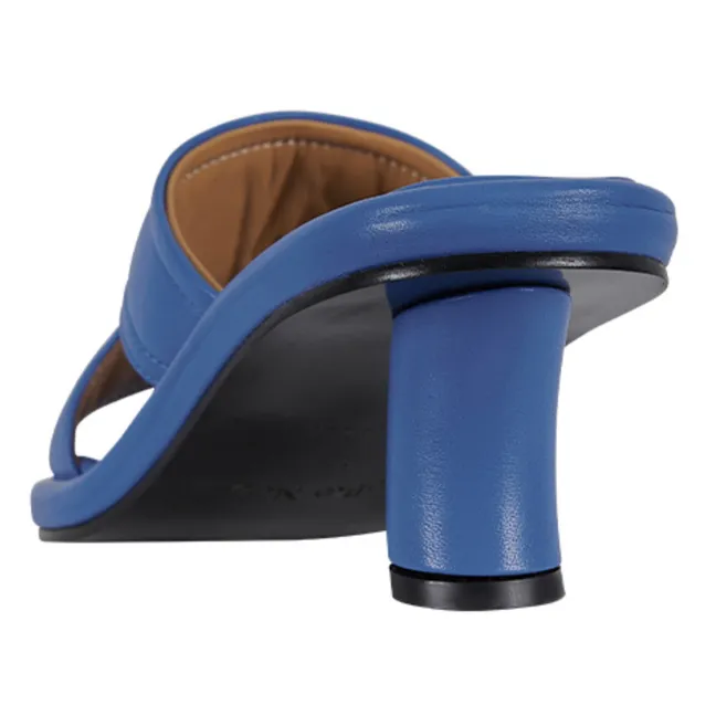 Scarpe Mules Cut-Out | Blu reale