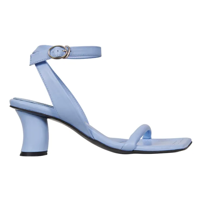 Mules Padded | Bleu ciel