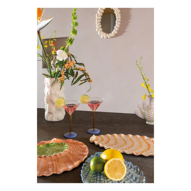 Dribble-Spiegel | Weiß