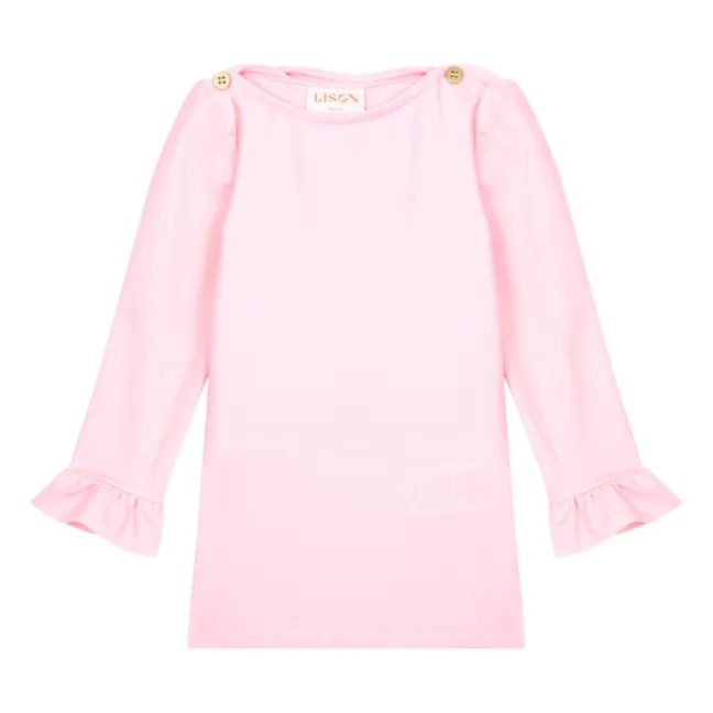Recycled Anti-UV Bora Bora T-Shirt | Pale pink