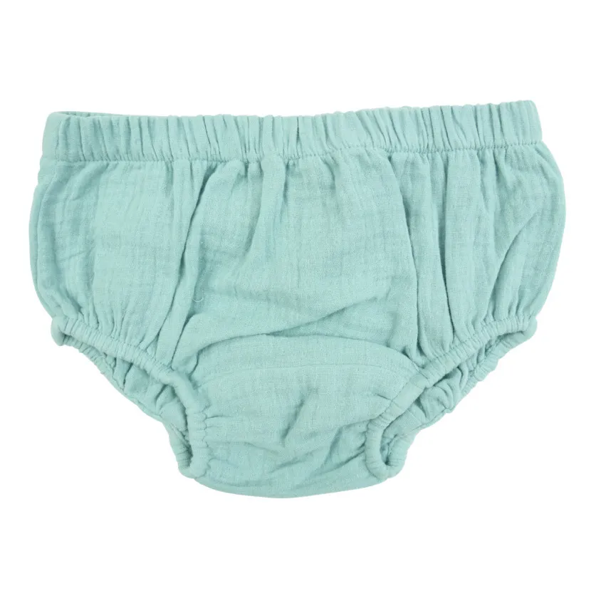 La Petite Collection Green Water Organic Cotton Gauze Bloomers
