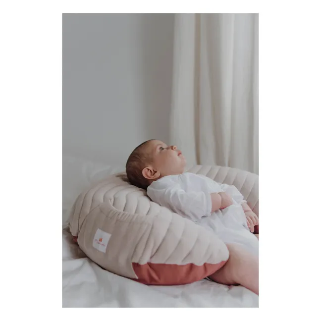 Coussin d'allaitement gonflable | Terracotta