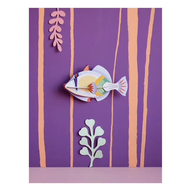 Decoración mural Pez Ballesta