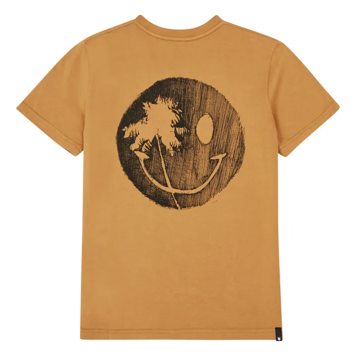 T-Shirt Palmface Tee | Apricot- Produktbild Nr. 0
