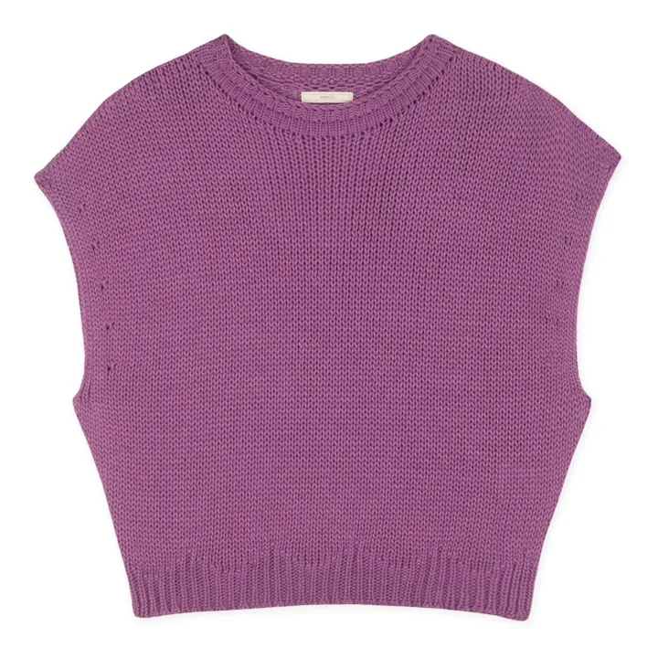 Suéter sin mangas Egadi | Iris- Imagen del producto n°0