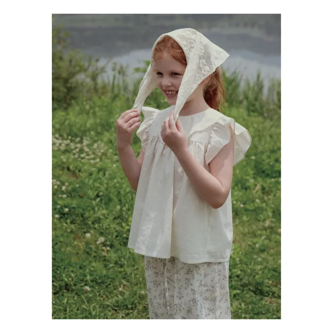 Leilani Blouse | Ecru