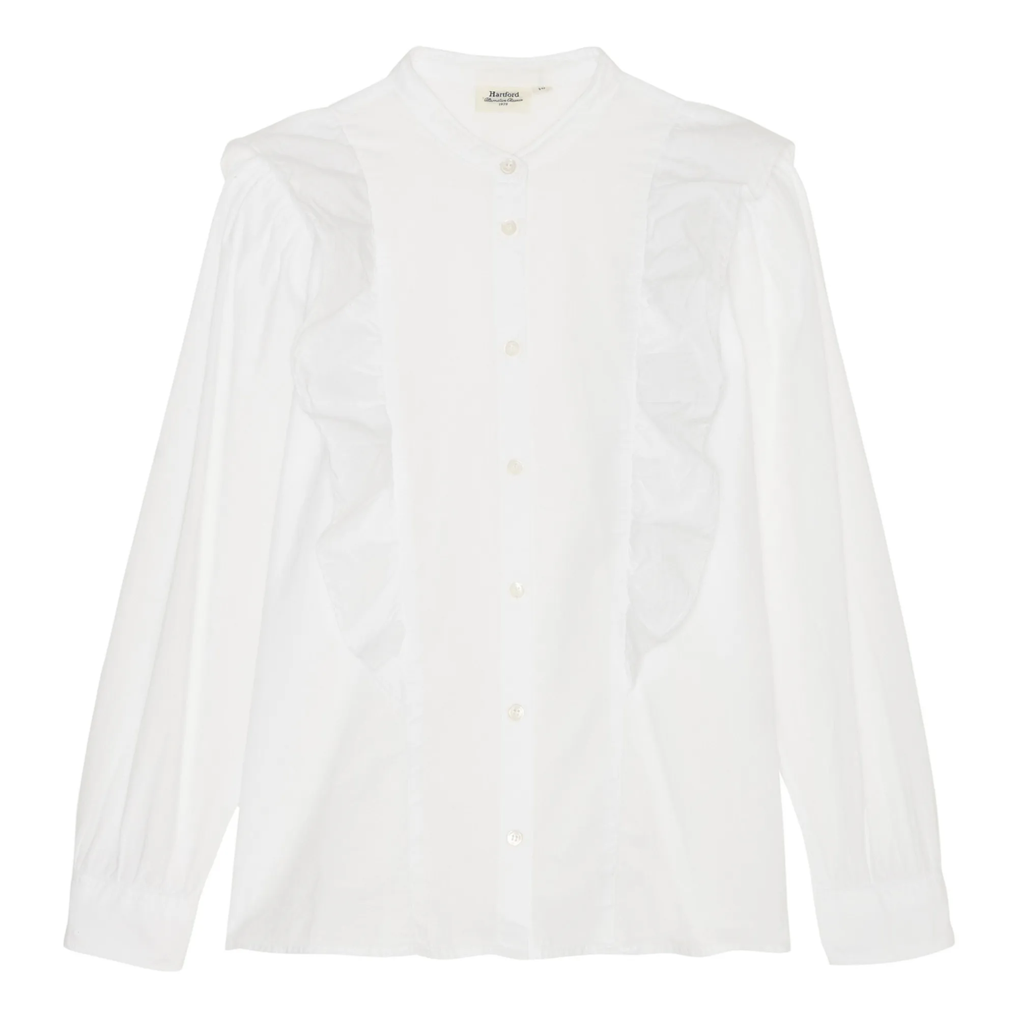 Hartford White Nasturtium Blouse