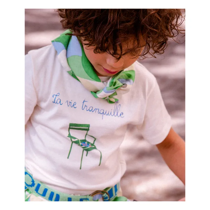 La Vie Tranquille T-Shirt | Ecru- Product image n°3