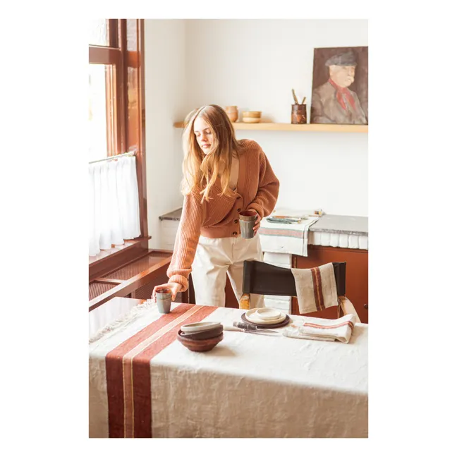 Plaid The belgian | Brique