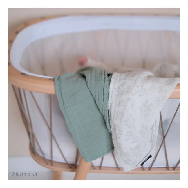 Doli Swaddling Cloths - Set of 2 | Vert Lichen