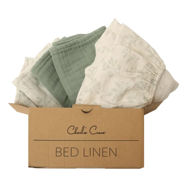 Housse de matelas à langer Noga/Pago | Gris perle