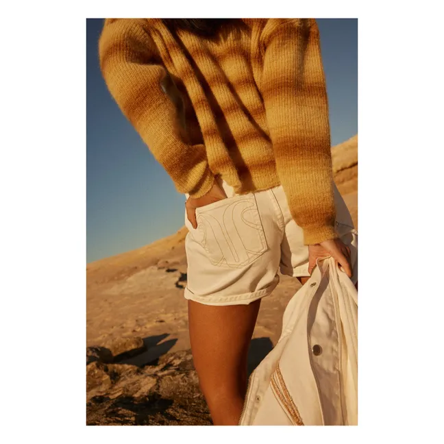 Pull Mohair Loose | Beige