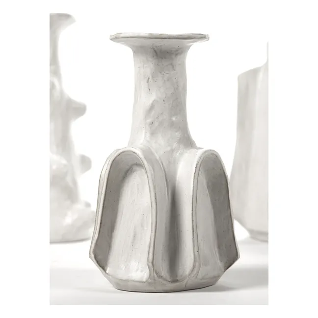 Billy Ceramic Vase | White