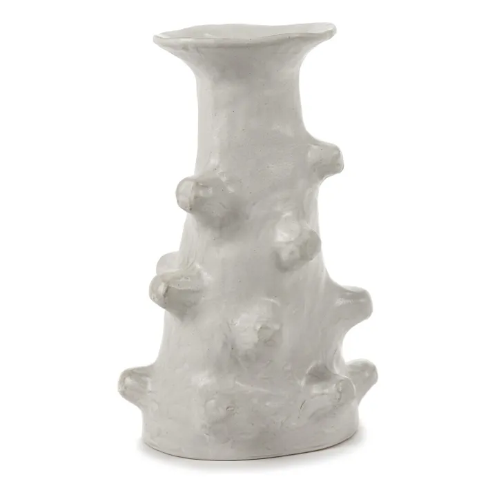 Vase Billy aus Keramik | Weiß- Produktbild Nr. 1