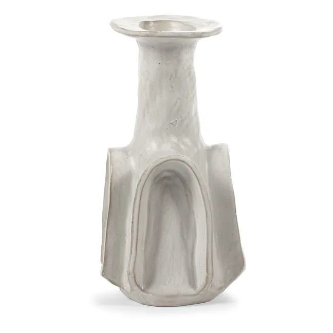 Vase Billy en céramique | Blanc