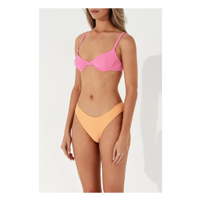 Top bikini, modello: Guava, in spugna | Rosa