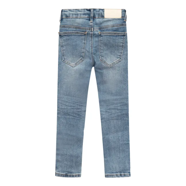 Jeans in cotone organico Bruce | Blu