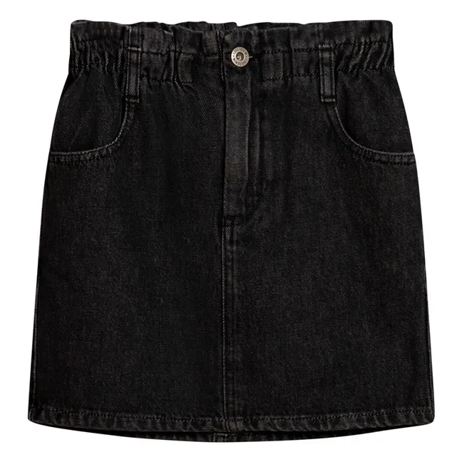 Albany Organic Cotton Skirt | Dark grey