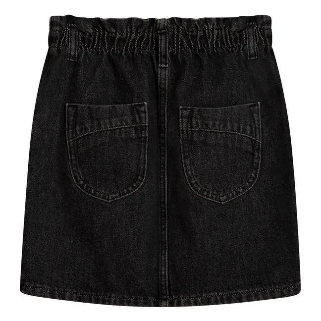 Albany Organic Cotton Skirt | Dark grey
