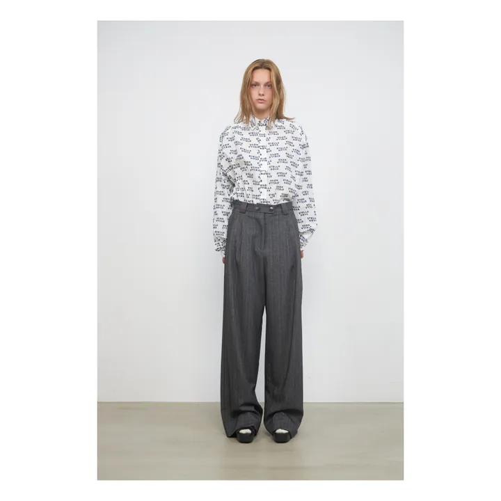 Eline Trousers | Grey- Product image n°0