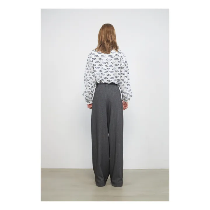 Eline Trousers | Grey- Product image n°2