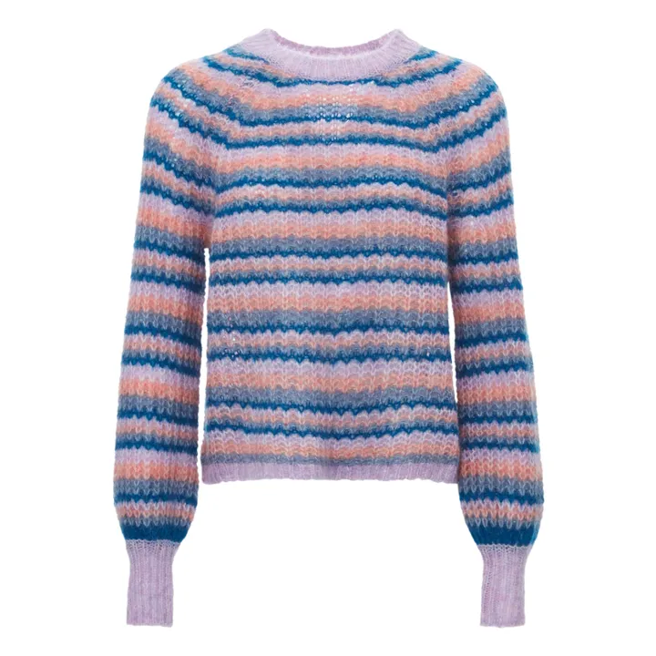 Jersey Laki de mohair y lana | Azul- Imagen del producto n°1