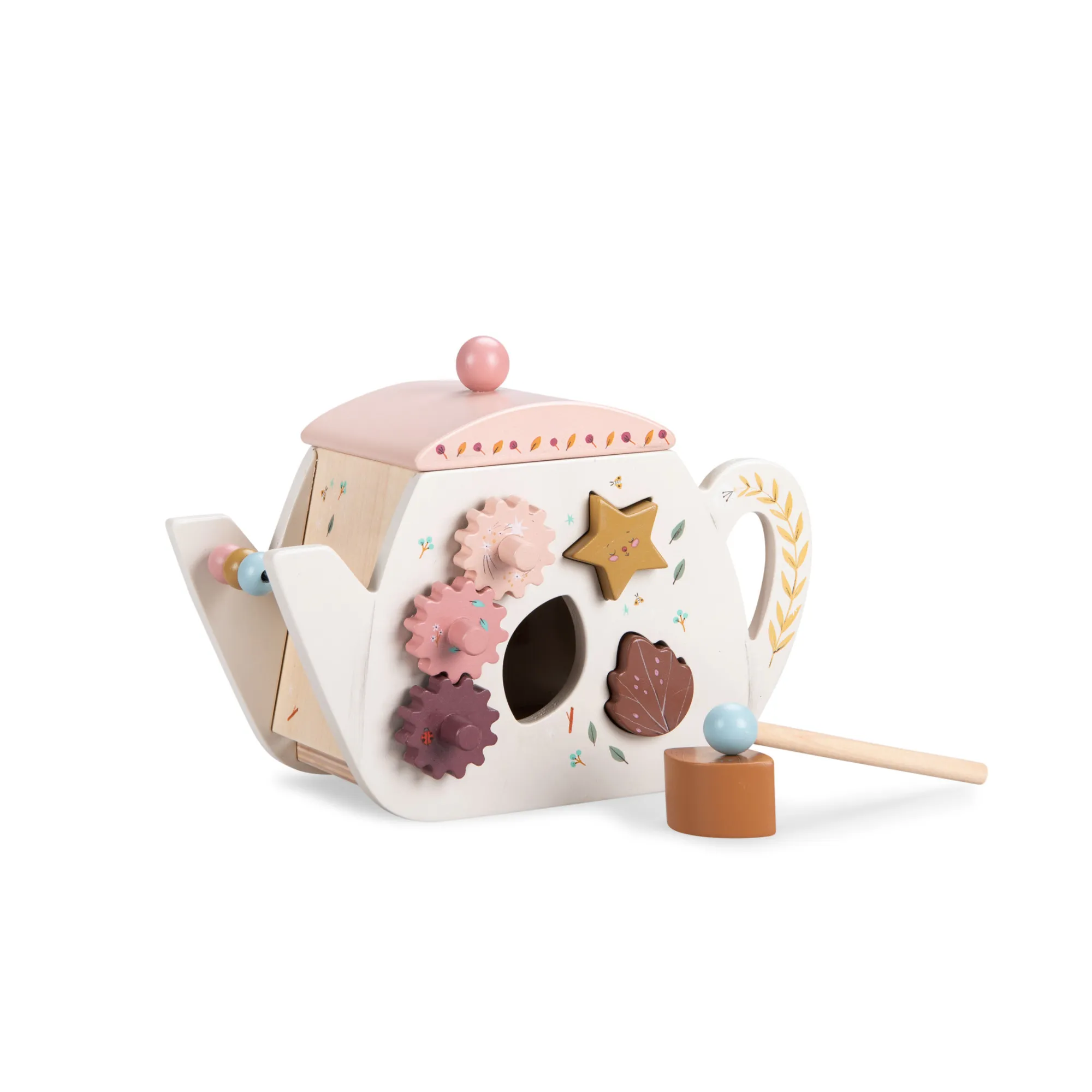 Moulin Roty Multicoloured After The Rain Activity Teapot