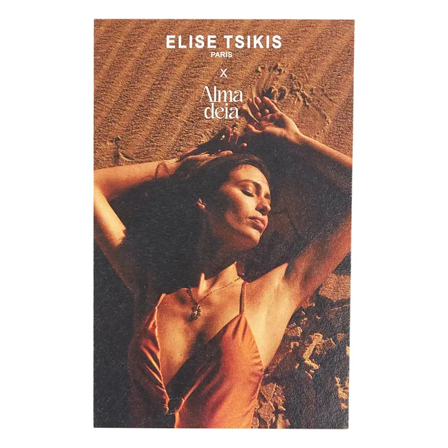 Exclusivo Elise Tsikis x Alma Deia - Cadena corporal Blava | Naranja