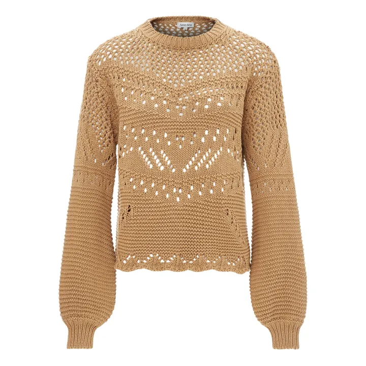 Pull Maille Crochet | Ficelle- Image produit n°0