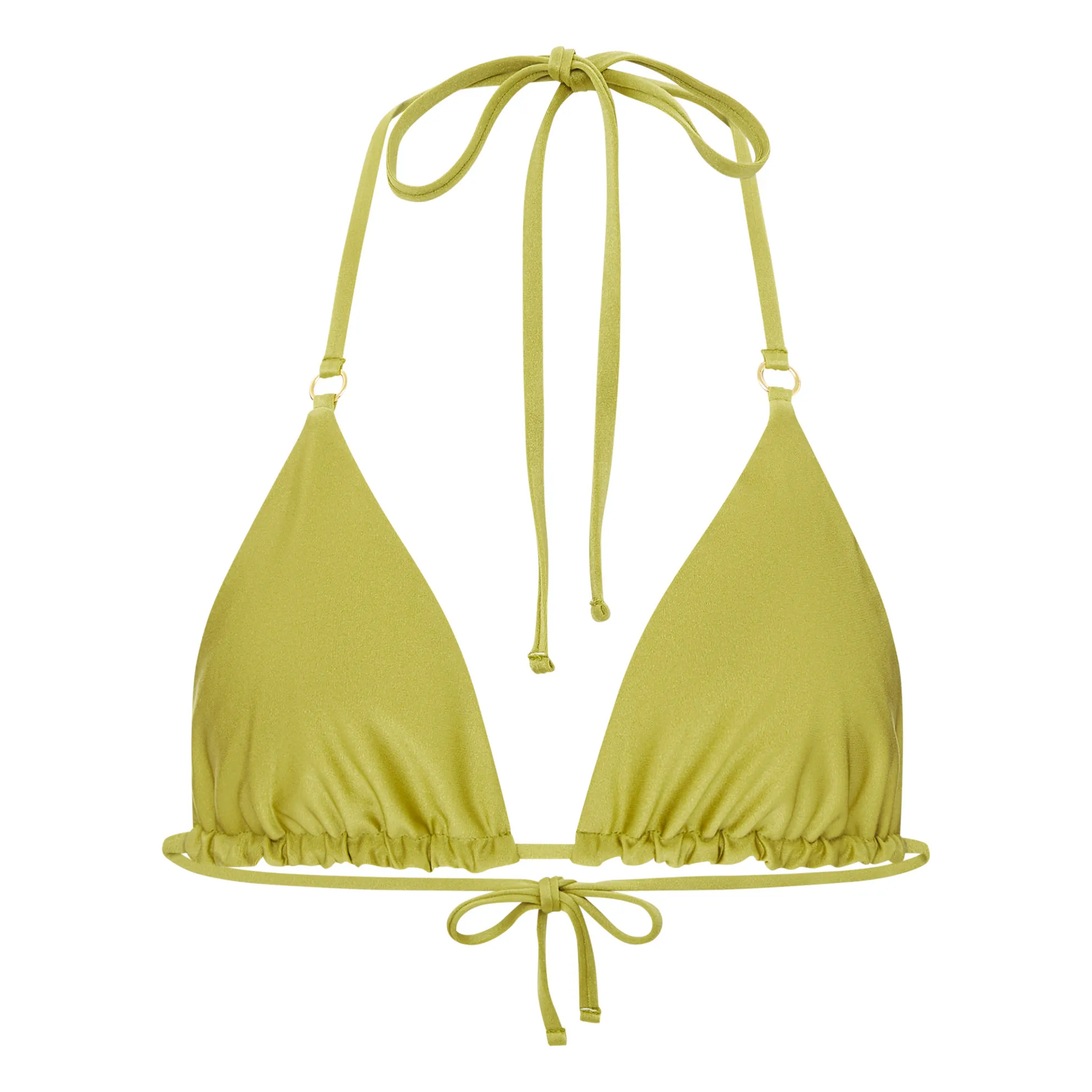 Alma Deia Ecru Reversible Triangle Bikini