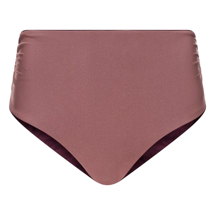 Bas de maillot de bain réversible | Aubergine- Image produit n°4
