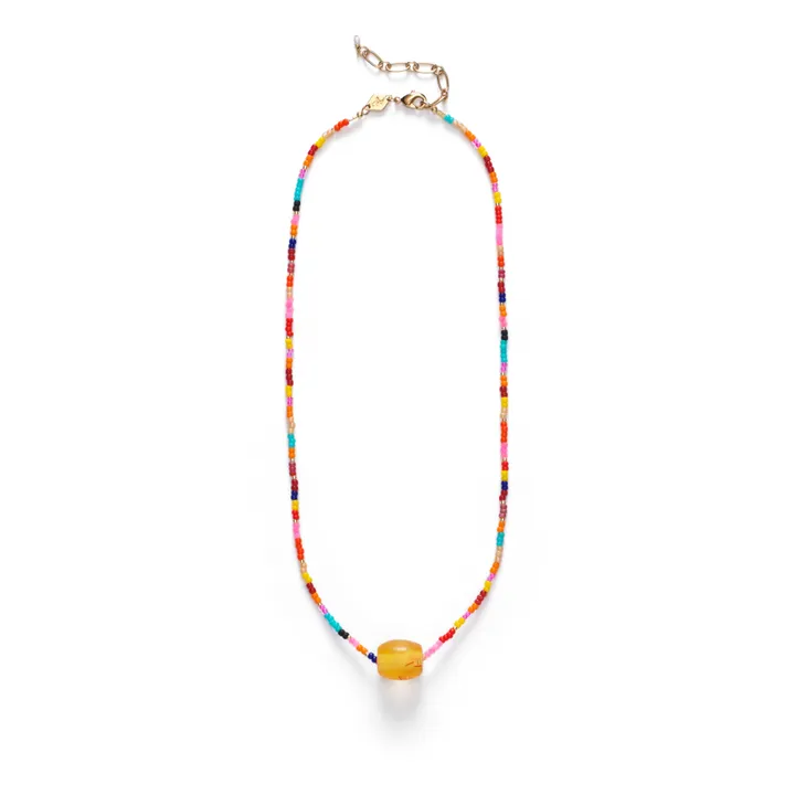 Sunny Eldorado Necklace | Orange- Product image n°0