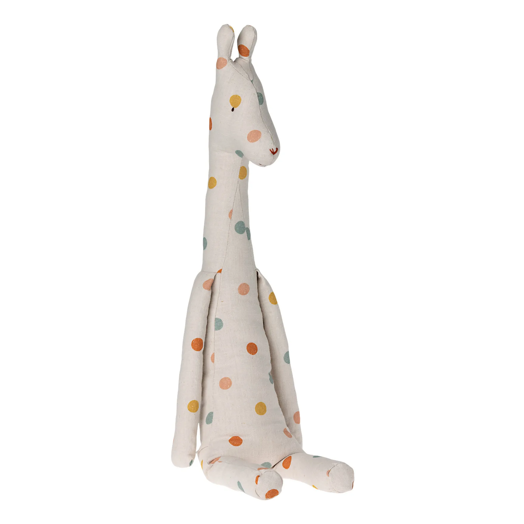 Maileg Multicoloured Safari Friends Giraffe Plushie