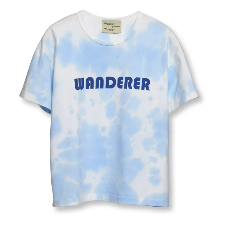 T-Shirt Bio-Baumwolle Wanderer | Hellblau- Produktbild Nr. 0
