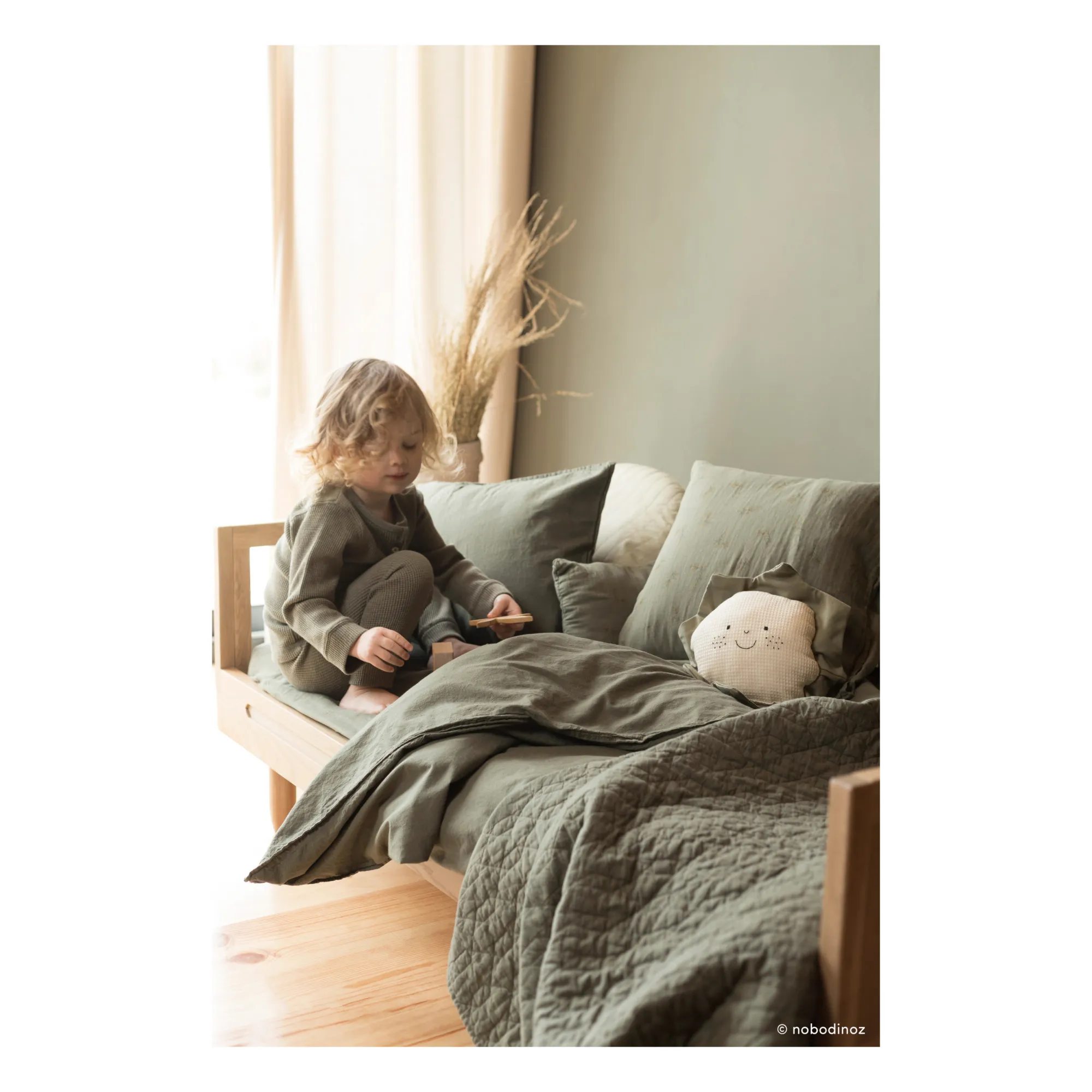Nobodinoz - Coussin-doudou Chou-fleur (Nobodinoz) - Image 1