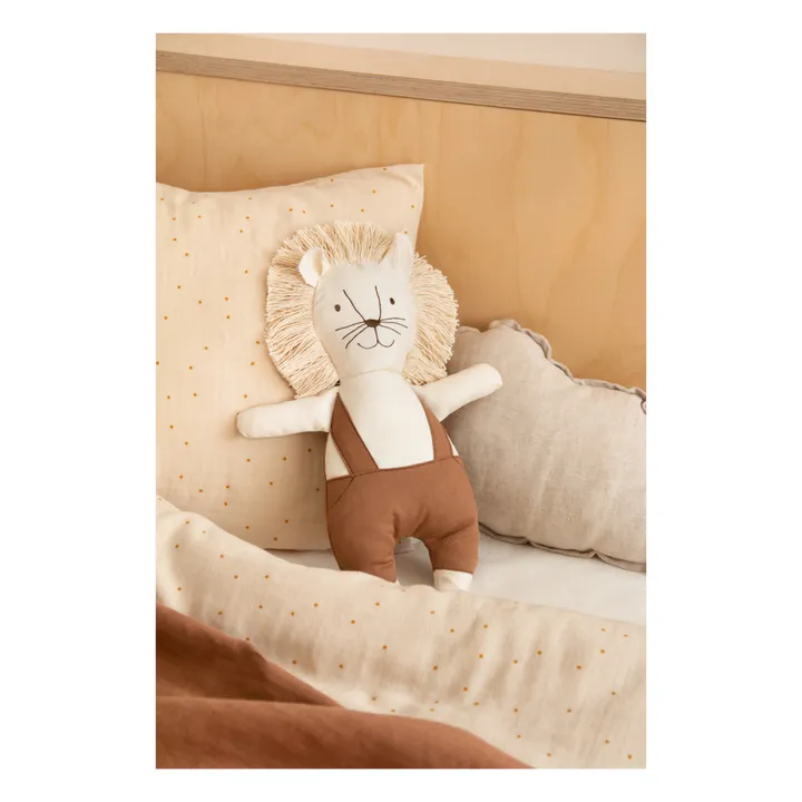 Cuscino-pupazzetto, modello: leone | Beige- Immagine del prodotto n°1
