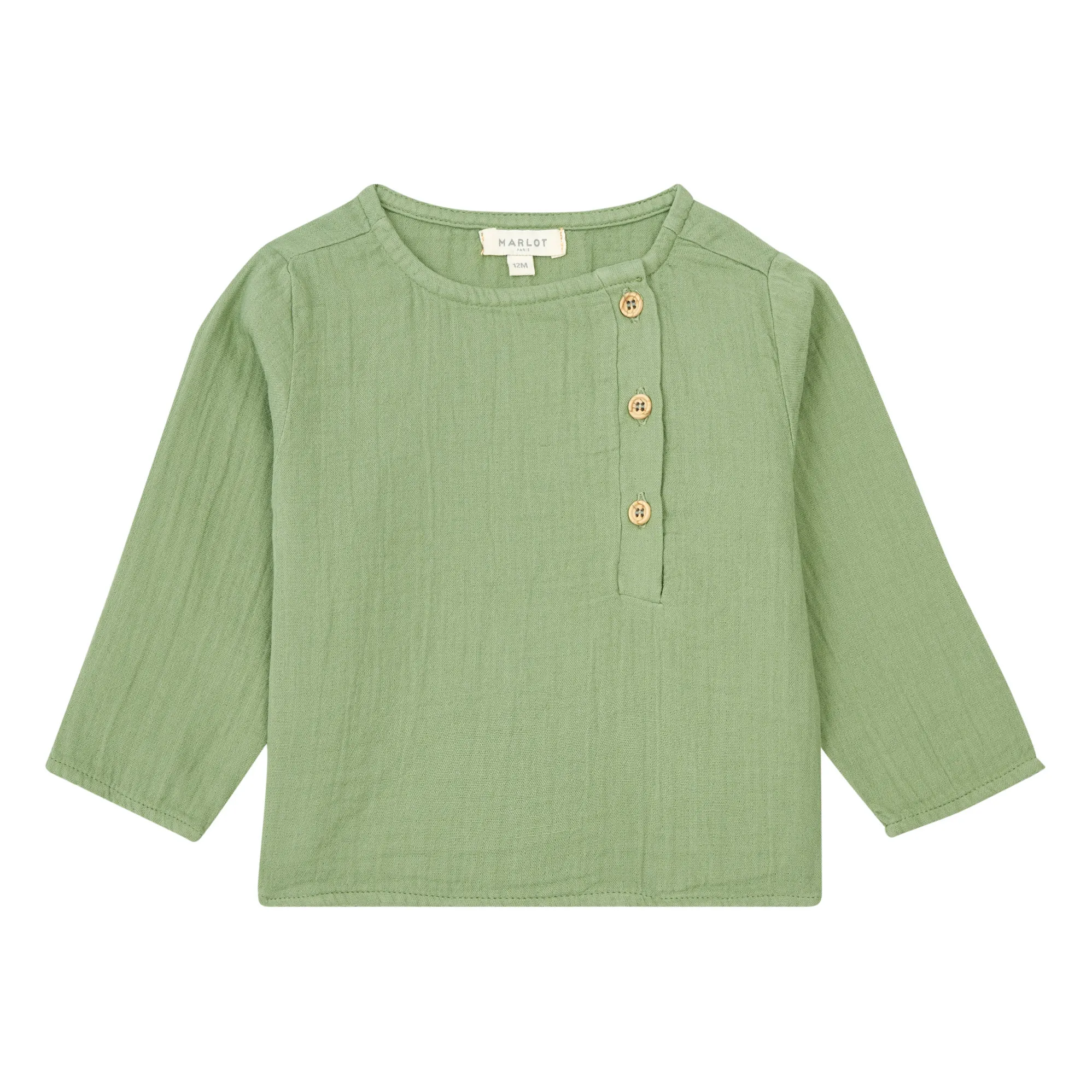 Marlot Paris Sage Marlot X Smallable Exclusive - Jacques Cotton Gauze Shirt