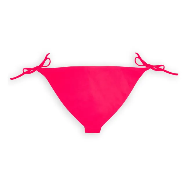 Slip Bikini da annodare | Rosa fluo