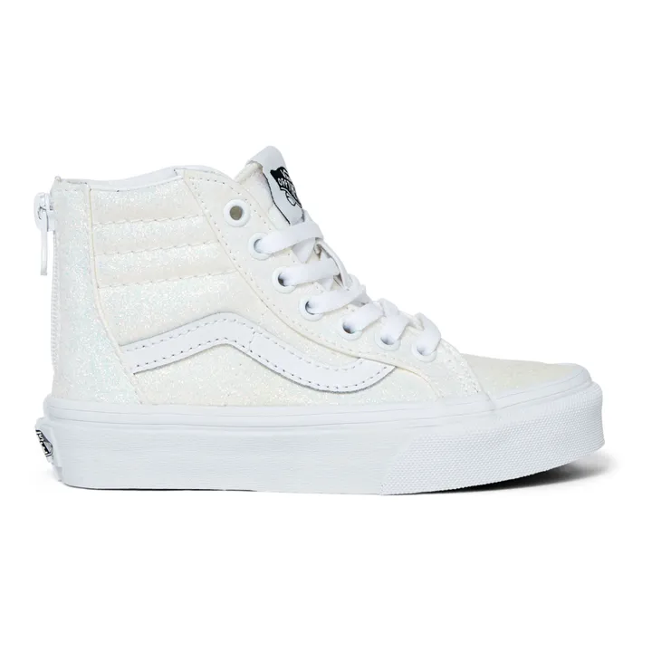 Hohe Sneakers SK8-Hi Zip Glitter | Weiß- Produktbild Nr. 0
