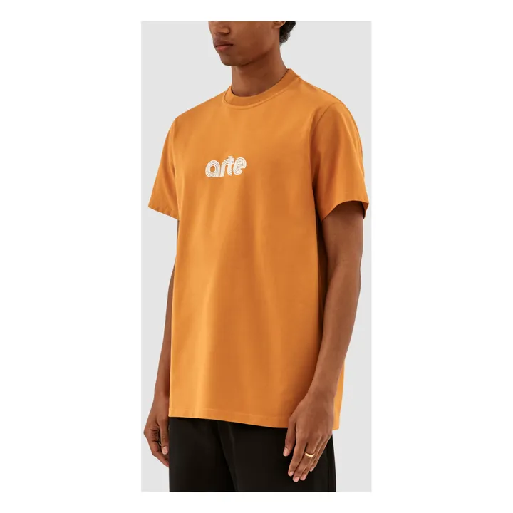 Camiseta Taut Embroi | Naranja- Imagen del producto n°3