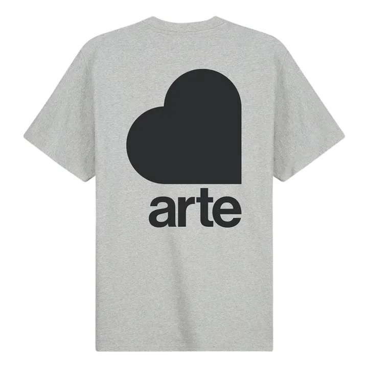 T-Shirt Taut Back Heart  | Grau- Produktbild Nr. 0