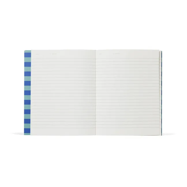 Cuaderno de rayas Uma | Azul